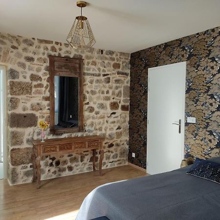 Chambres D'Hotes "Au Pied De La Bealiere" Montpezat-sous-Bauzon Exteriör bild