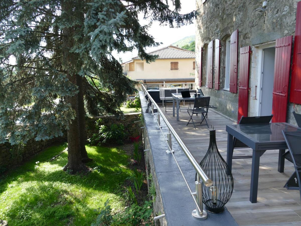 Chambres D'Hotes "Au Pied De La Bealiere" Montpezat-sous-Bauzon Exteriör bild