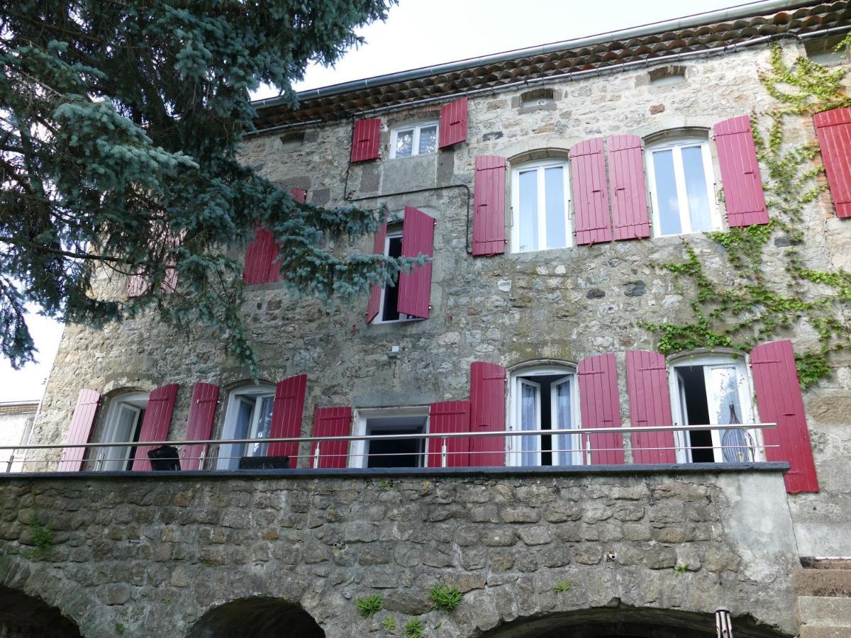 Chambres D'Hotes "Au Pied De La Bealiere" Montpezat-sous-Bauzon Exteriör bild